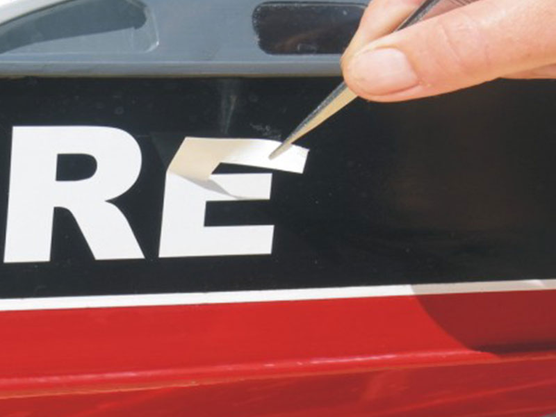 Vinyl Lettering