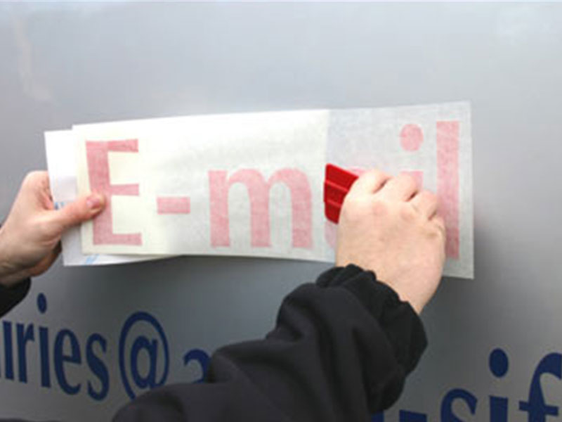 Vinyl Lettering